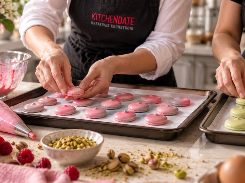 Macaron Backkurs in Hannover - Bunte Macarons selber machen