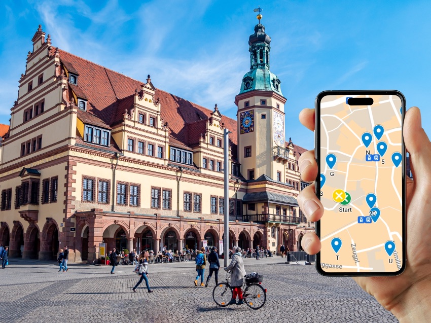 Selbstgeführte Stadtführung in Leipzig - als Stadtrallye