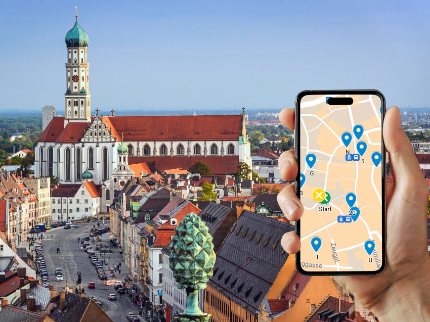 Selbstgeführte Stadtführung in Augsburg - als Stadtrallye