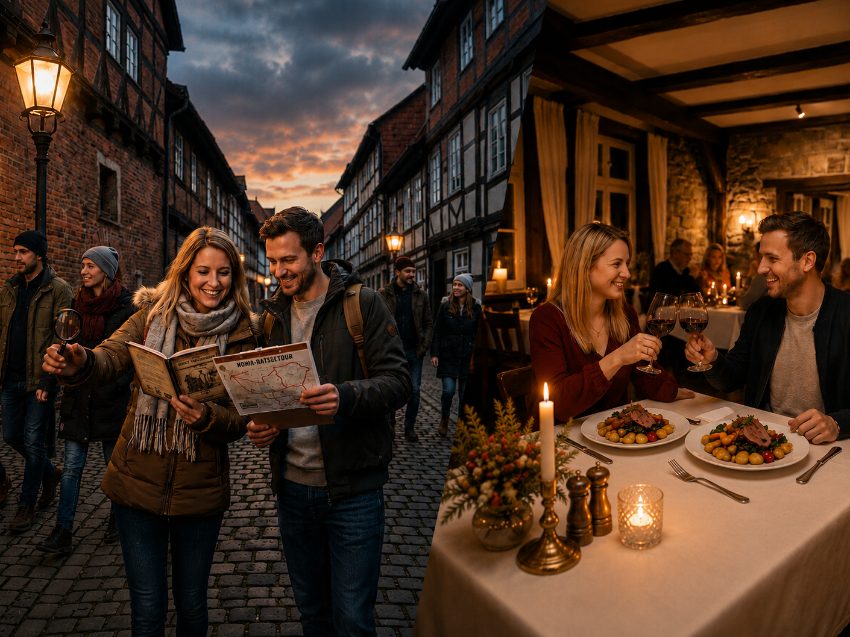 Krimidinner in Augsburg - Rätseltour durch die Stadt mit Dinner