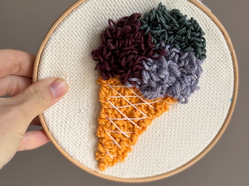 DIY Kurs nahe Lübeck - Punchneedle Workshop