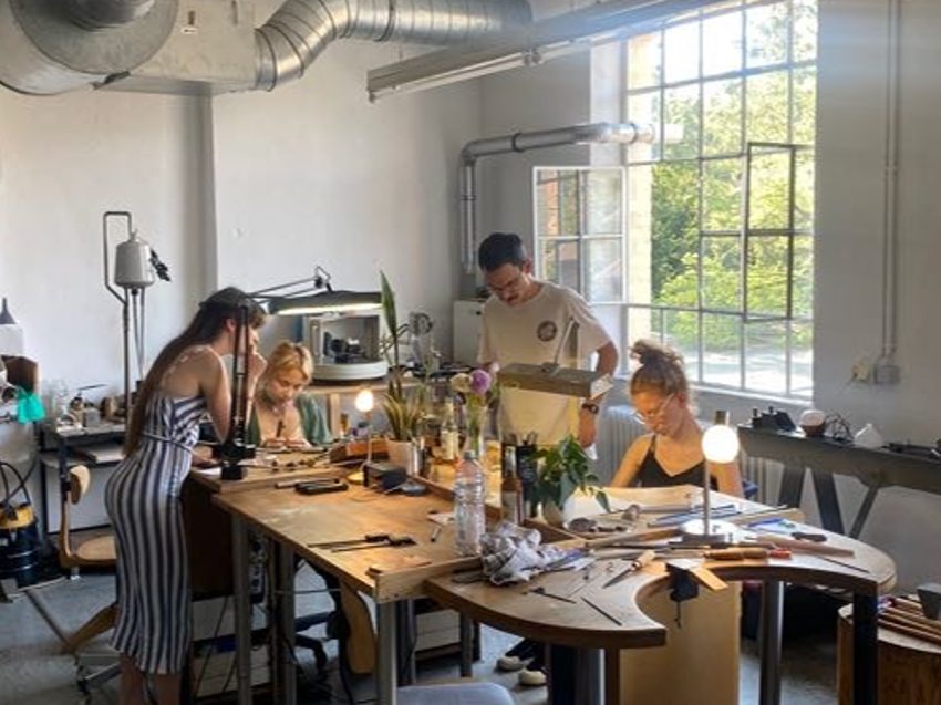 Gemeinsames Gestalten im Studio Tamino+Pamina Karlsruhe