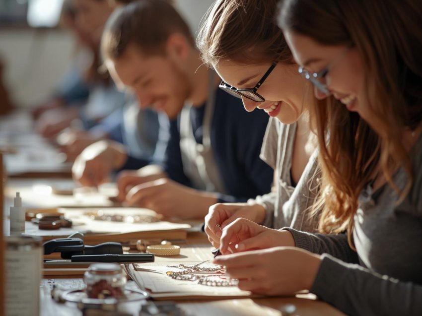 Schmuck Workshop in Regensburg - Armbänder, Ohrringe & Ketten selber machen