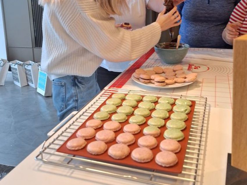 Macarons-Schalen