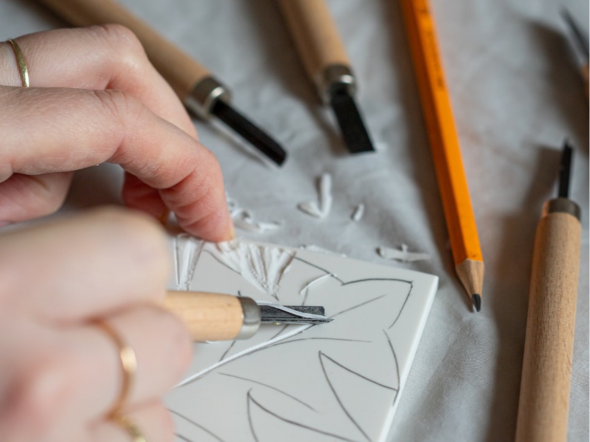 DIY Kurs nahe Lübeck - Stempel herstellen