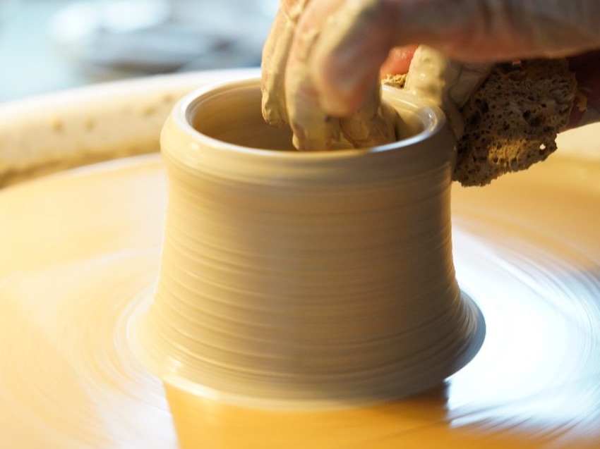 Töpferkurs in Bielefeld - Drehscheibe intensiv