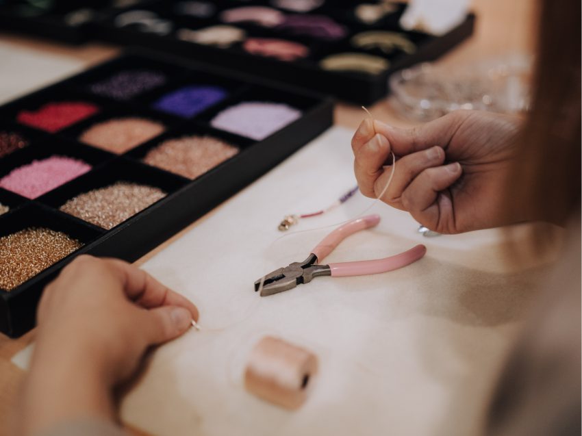 Schmuck Workshop nahe Düsseldorf - Perlen Schmuck Workshop