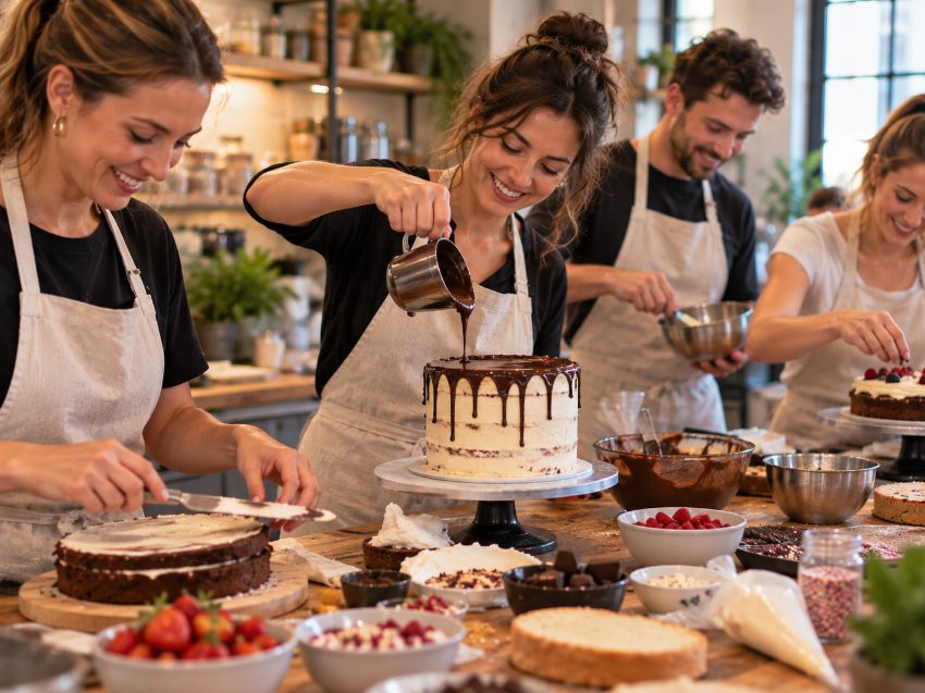 Torten Backkurs in Ulm - American Drip Cake backen