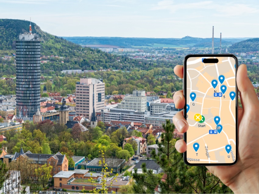 Selbstgeführte Stadtführung in Jena - als Stadtrallye