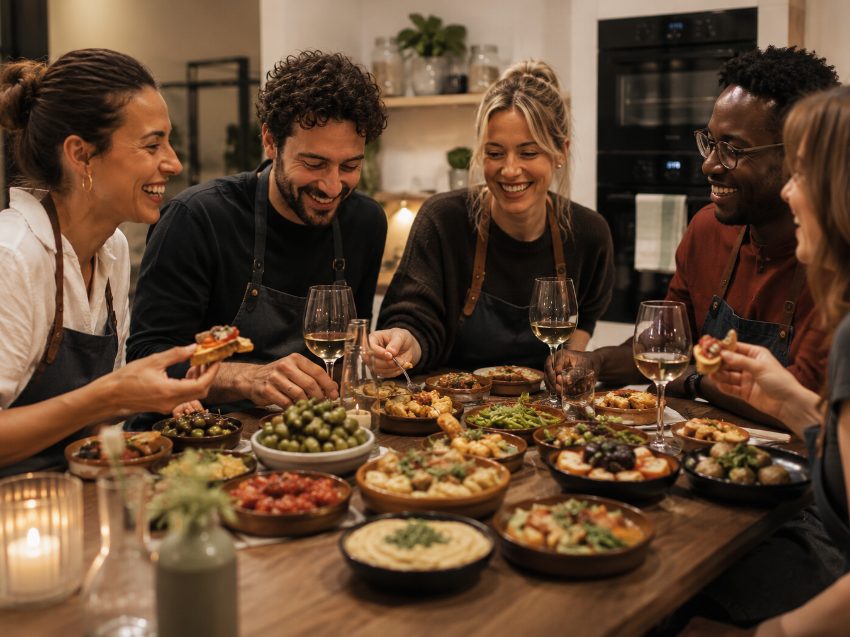Veganer Tapas Kochkurs in Hannover - Spanische Küche erleben