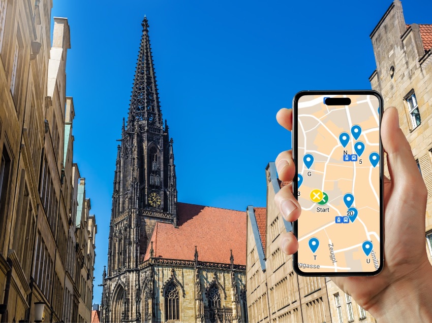 Selbstgeführte Stadtführung in Münster - als Stadtrallye