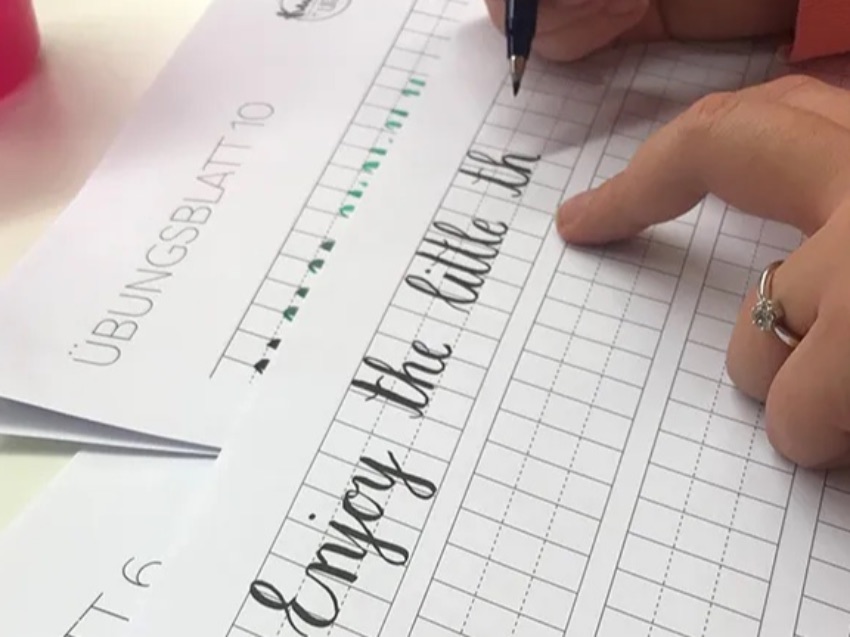 Letteringworkshop für eigene Karten und Sprüche