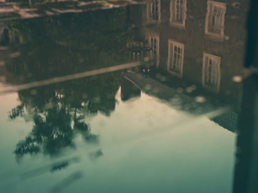 Reflexionen geben dem Motiv neuen Reiz.