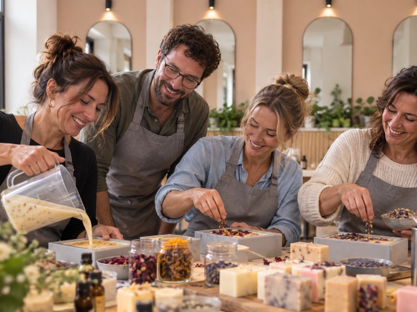 Seifen Workshop Nürnberg – eigene Seifen gießen und gestalten