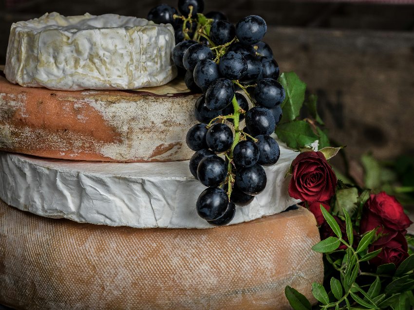 Käse und Wein