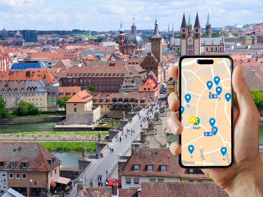 Selbstgeführte Stadtführung in Würzburg - als Stadtrallye