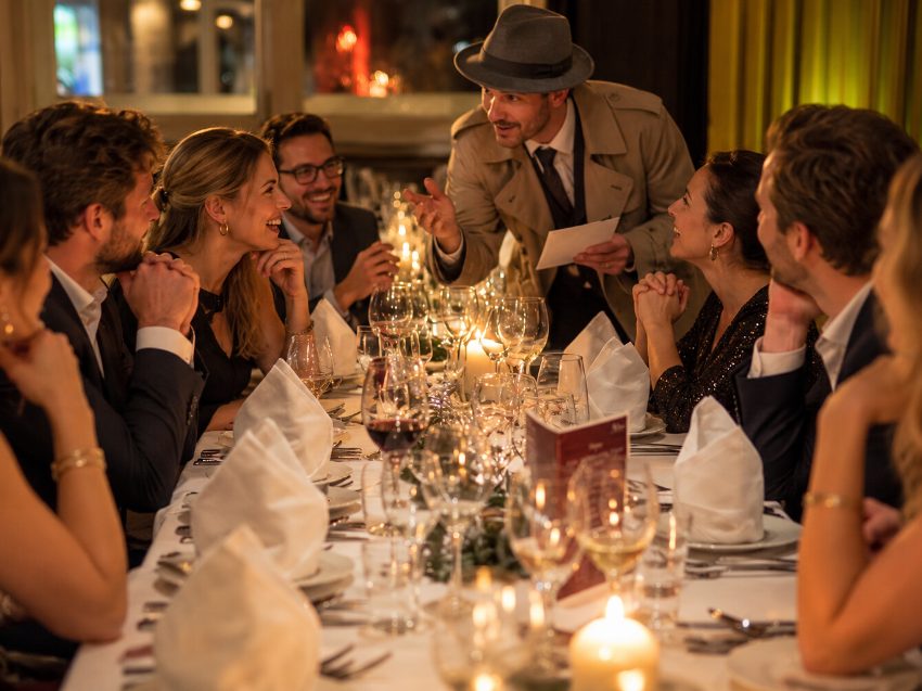 Krimidinner in Magdeburg - Spannung, Rätsel & Genuss erleben
