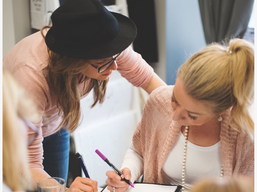 Letteringkurs mit individueller Betreuung und Tipps