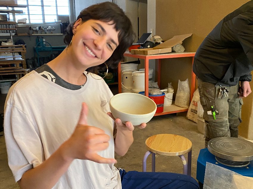 Töpferkurs in Kassel - an der Drehscheibe