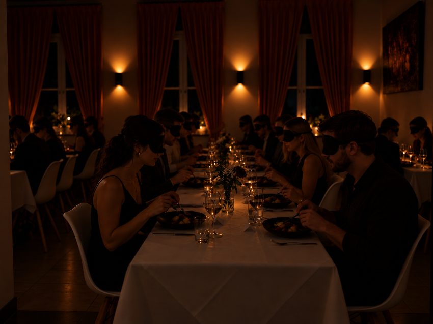 Dinner in the Dark in Bielefeld - Genuss im Dunkeln