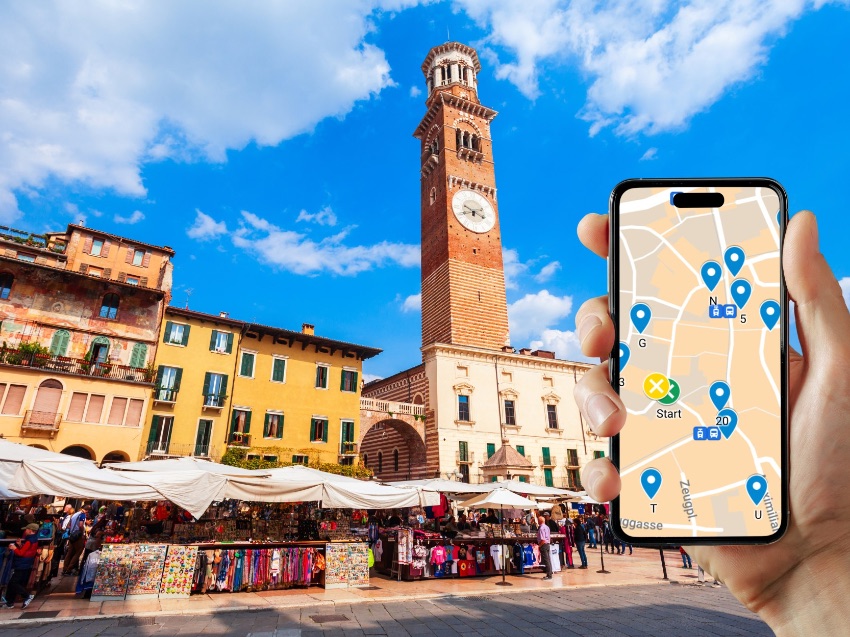 Selbstgeführte Stadtführung in Verona als Stadtrallye