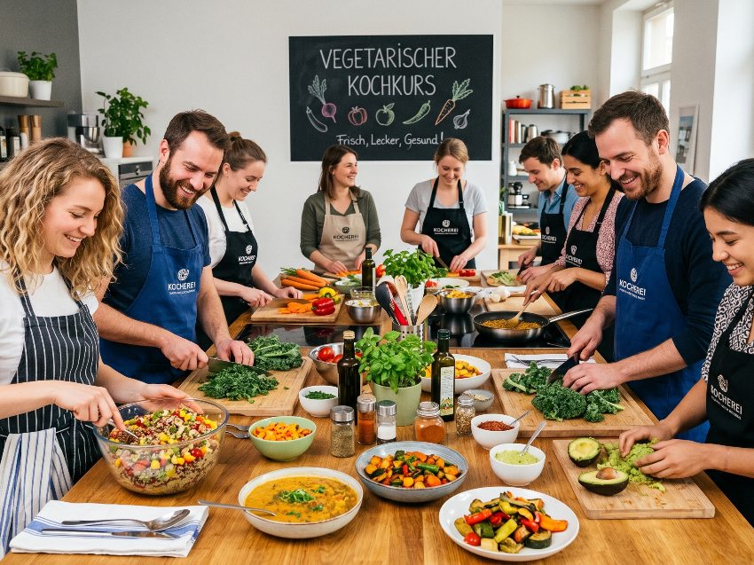 Vegetarischer Kochkurs nahe Halle & Leipzig- Leckere Gerichte kochen