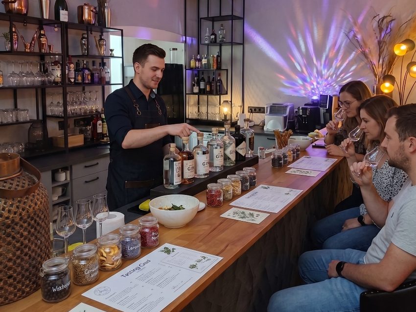 Gin Tasting in Darmstadt - Aromatische Gins verkosten