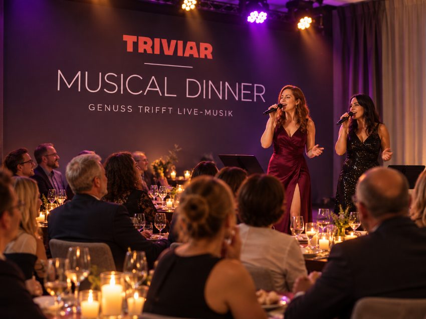 Musical Dinner – Dinner und Live-Show an einem Abend