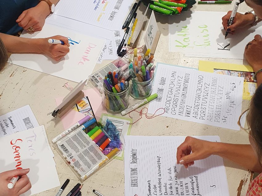 Hand- und Brushlettering Basic✍️| Workshop in Potsdam