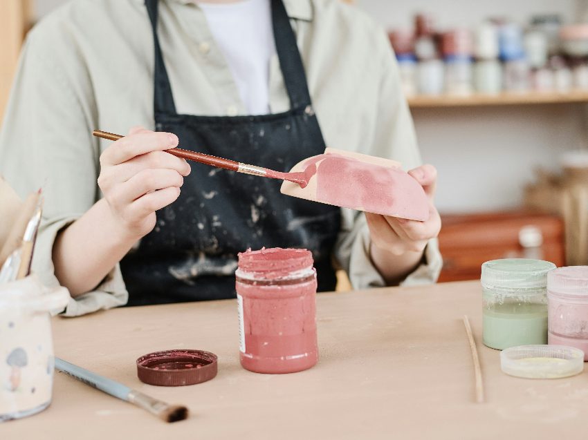 Keramik bemalen Linz