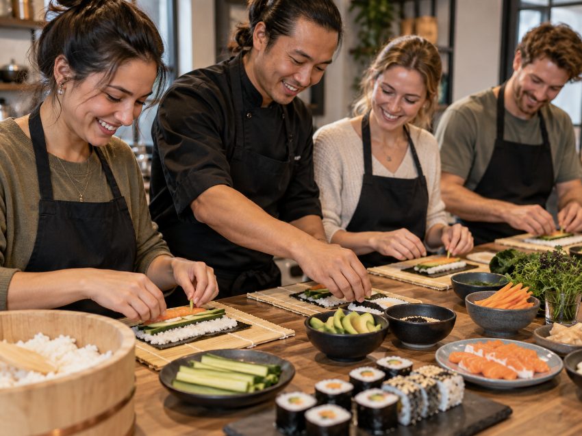 Sushi Kochkurs in Dresden - Japanische Küche erleben