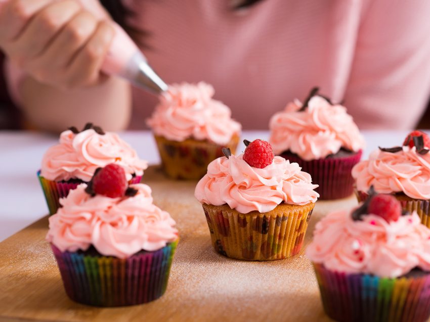 Cupcake Backkurs in Hamburg - Bunte Cupcakes selber machen