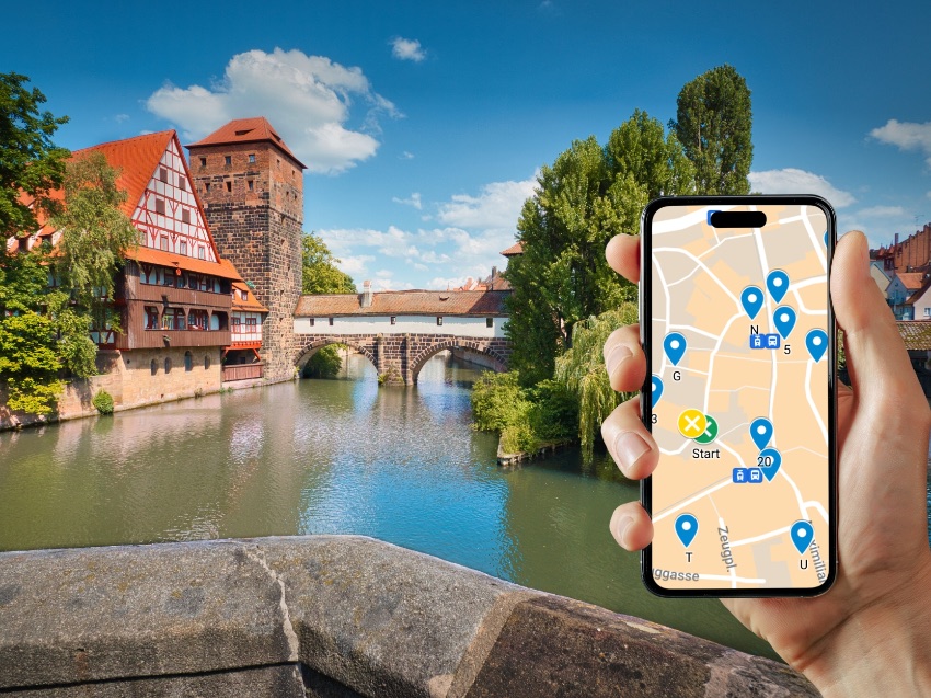 Selbstgeführte Stadtführung in Nürnberg - als Stadtrallye