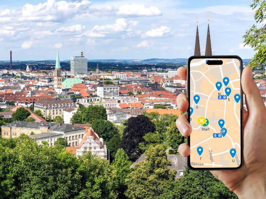 Selbstgeführte Stadtführung in Bielefeld - als Stadtrallye