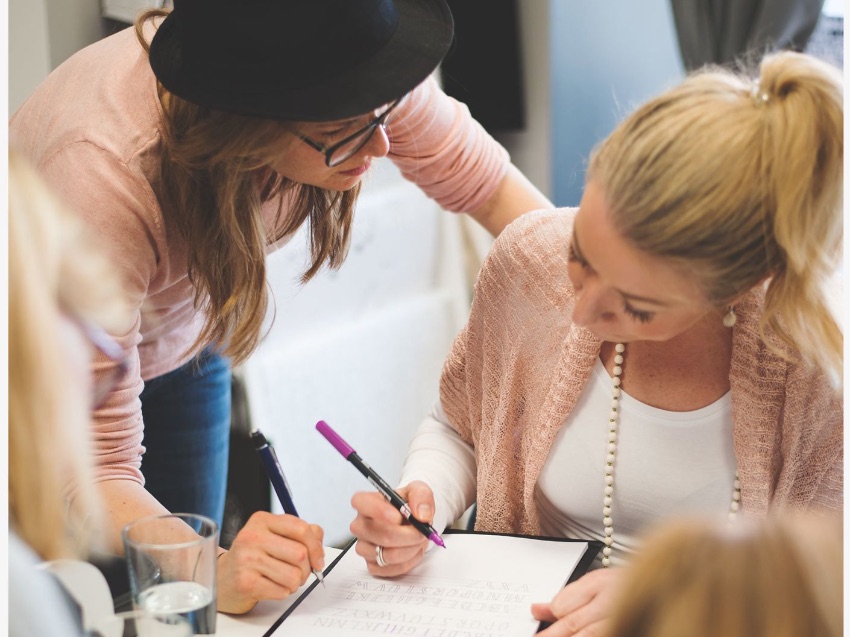 Handlettering Frankfurt mit individueller Betreuung und Tipps