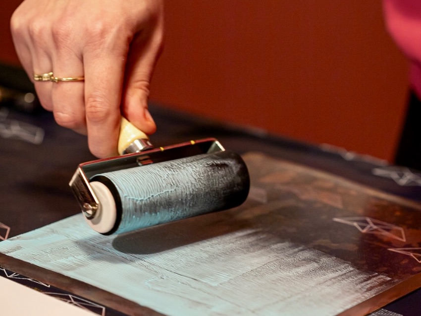 DIY Kurs nahe Lübeck - Gel Print