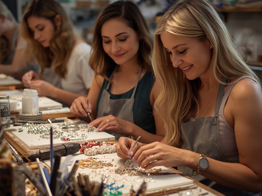 Schmuck Workshop in Osnabrück - Armbänder, Ohrringe & Ketten selber machen
