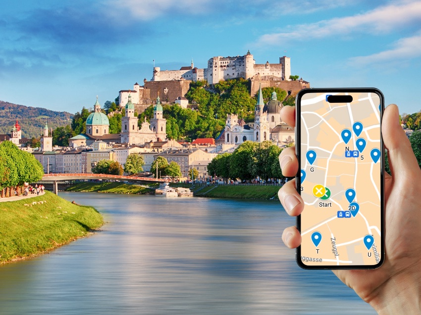 Selbstgeführte Stadtführung in Salzburg - als Stadtrallye