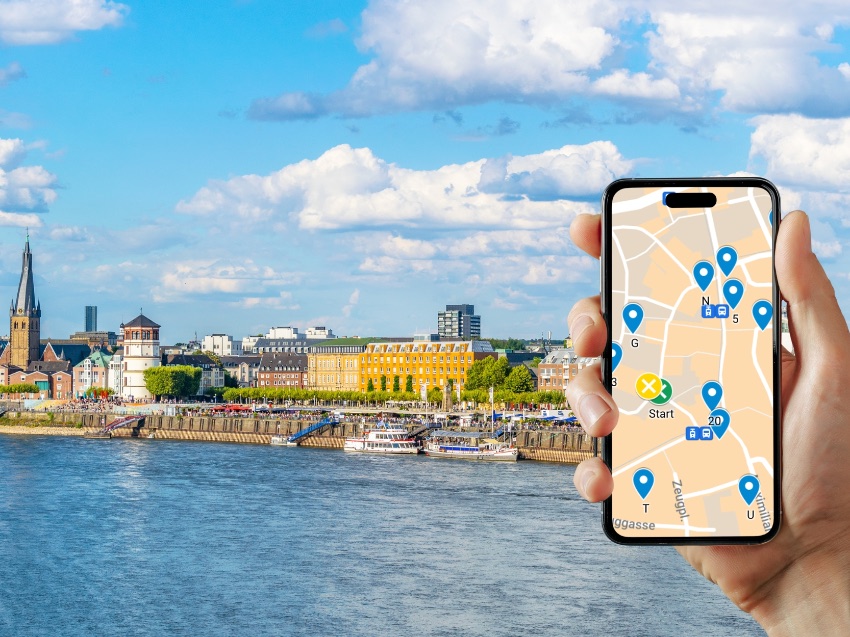 Selbstgeführte Stadtführung in Düsseldorf - als Stadtrallye