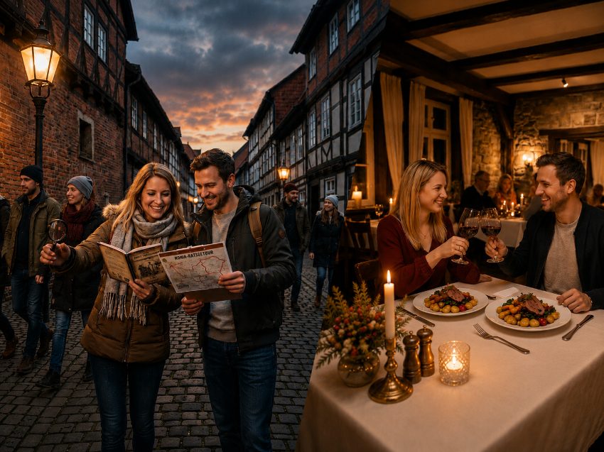 Krimidinner in Lübeck - Rätseltour durch die Stadt mit Dinner